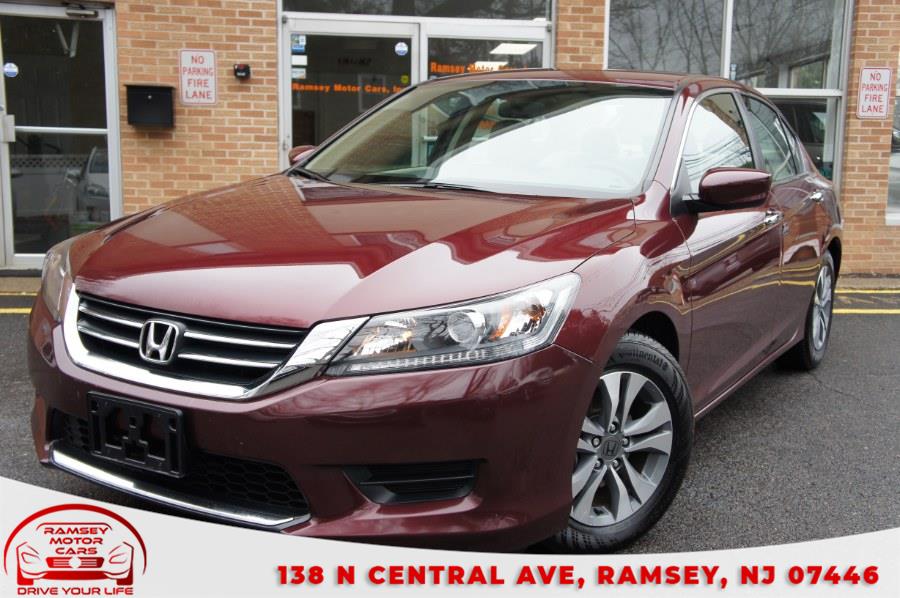 2015 Honda Accord Sedan 4dr I4 CVT LX, available for sale in Ramsey, New Jersey | Ramsey Motor Cars Inc. Ramsey, New Jersey