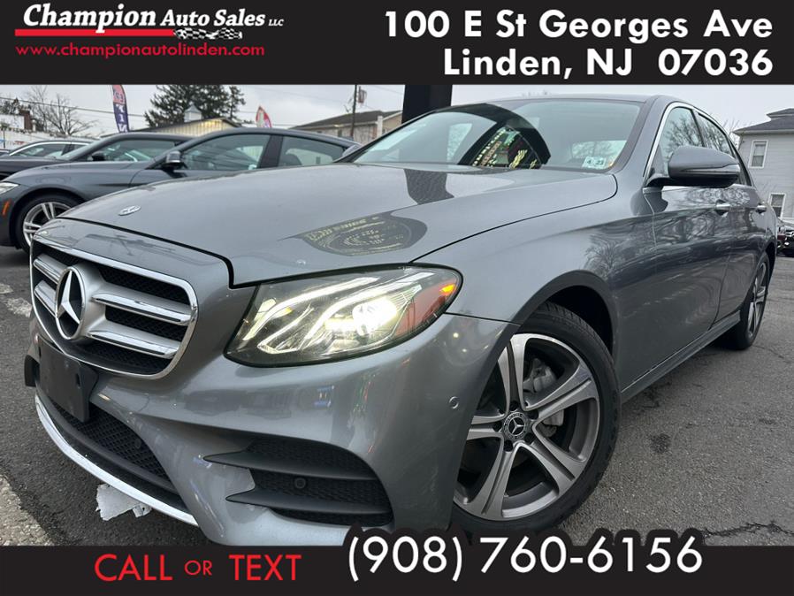 2018 Mercedes-Benz E-Class E 300 4MATIC Sedan, available for sale in Linden, New Jersey | Champion Used Auto Sales. Linden, New Jersey
