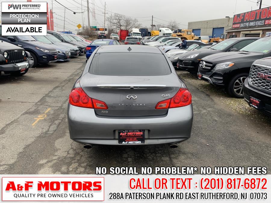 2015 INFINITI Q40 4dr Sdn AWD, available for sale in East Rutherford, New Jersey | A&F Motors LLC. East Rutherford, New Jersey 2015 INFINITI Q40 4dr Sdn AWD, available for sale in East Rutherford, New Jersey | A&F Motors LLC. East Rutherford, New Jersey