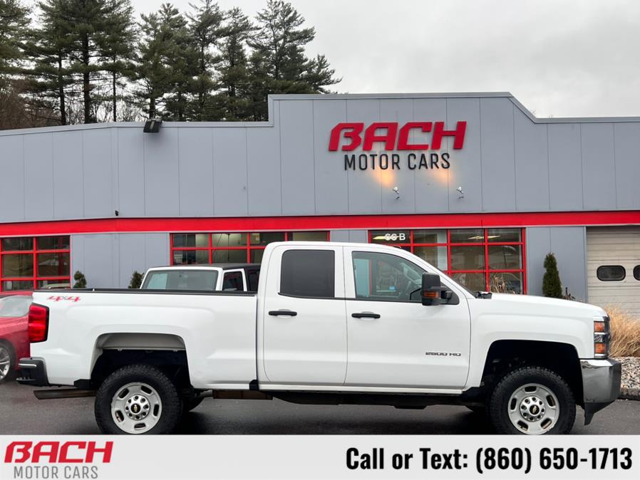 2016 Chevrolet Silverado 2500HD 4WD Double Cab 144.2" Work Truck, available for sale in Canton , Connecticut | Bach Motor Cars. Canton , Connecticut