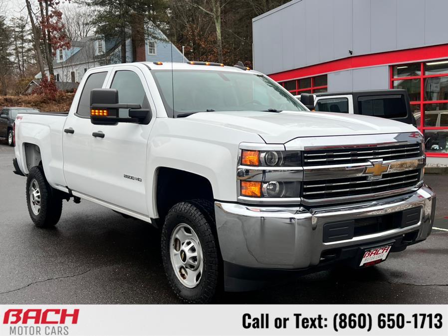 2016 Chevrolet Silverado 2500HD 4WD Double Cab 144.2" Work Truck, available for sale in Canton , Connecticut | Bach Motor Cars. Canton , Connecticut 2016 Chevrolet Silverado 2500HD 4WD Double Cab 144.2" Work Truck, available for sale in Canton , Connecticut | Bach Motor Cars. Canton , Connecticut