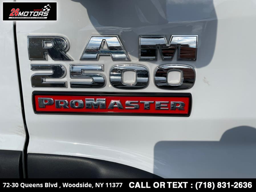 2019 Ram ProMaster Cargo Van 2500 High Roof 136" WB, available for sale in Woodside, New York | 26 Motors Queens. Woodside, New York 2019 Ram ProMaster Cargo Van 2500 High Roof 136" WB, available for sale in Woodside, New York | 26 Motors Queens. Woodside, New York