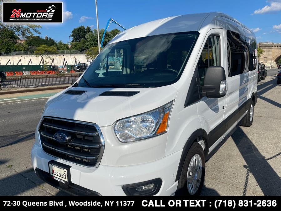 2020 Ford Transit Passenger Wagon T-350 148" Med Roof XLT RWD, available for sale in Woodside, New York | 26 Motors Queens. Woodside, New York 2020 Ford Transit Passenger Wagon T-350 148" Med Roof XLT RWD, available for sale in Woodside, New York | 26 Motors Queens. Woodside, New York