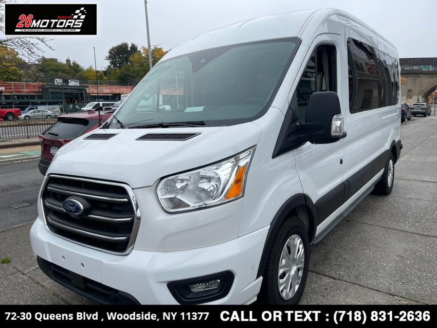 2020 Ford Transit Passenger Wagon T-350 148" Med Roof XLT RWD, available for sale in Woodside, New York | 26 Motors Queens. Woodside, New York 2020 Ford Transit Passenger Wagon T-350 148" Med Roof XLT RWD, available for sale in Woodside, New York | 26 Motors Queens. Woodside, New York