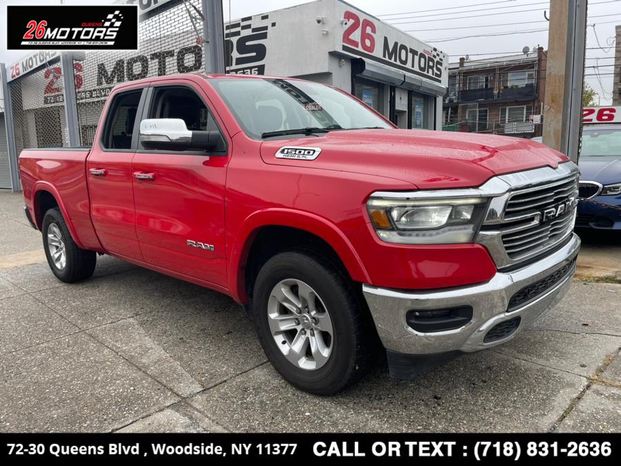 2020 Ram 1500 Laramie 4x4 Quad Cab 6''4" Box, available for sale in Woodside, New York | 26 Motors Queens. Woodside, New York 2020 Ram 1500 Laramie 4x4 Quad Cab 6''4" Box, available for sale in Woodside, New York | 26 Motors Queens. Woodside, New York