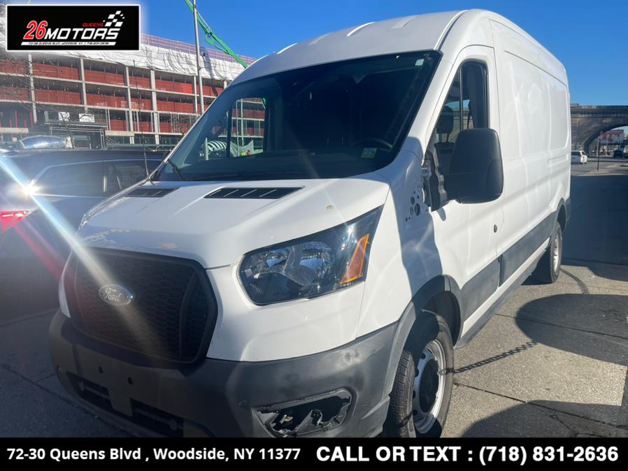 2021 Ford Transit Cargo Van T-250 148" Med Rf 9070 GVWR RWD, available for sale in Woodside, New York | 26 Motors Queens. Woodside, New York 2021 Ford Transit Cargo Van T-250 148" Med Rf 9070 GVWR RWD, available for sale in Woodside, New York | 26 Motors Queens. Woodside, New York