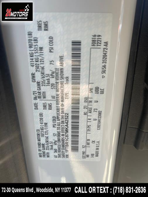 2021 Ford Transit Cargo Van T-250 148" Med Rf 9070 GVWR RWD, available for sale in Woodside, New York | 26 Motors Queens. Woodside, New York 2021 Ford Transit Cargo Van T-250 148" Med Rf 9070 GVWR RWD, available for sale in Woodside, New York | 26 Motors Queens. Woodside, New York