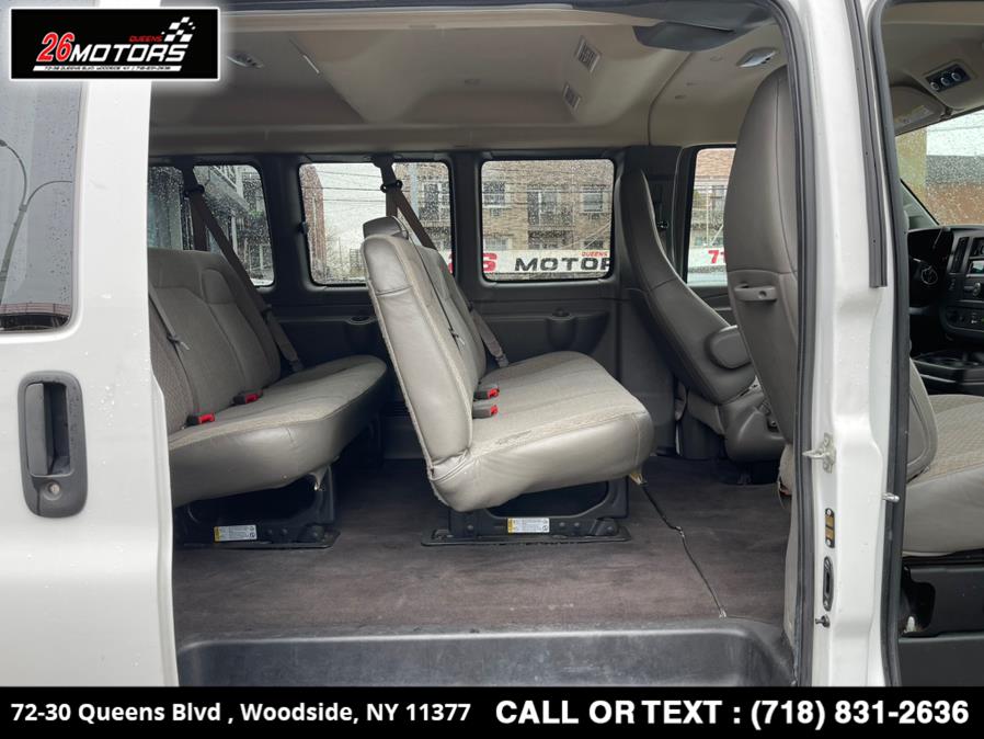 2019 Chevrolet Express Passenger RWD 3500 155" LT, available for sale in Woodside, New York | 26 Motors Queens. Woodside, New York 2019 Chevrolet Express Passenger RWD 3500 155" LT, available for sale in Woodside, New York | 26 Motors Queens. Woodside, New York