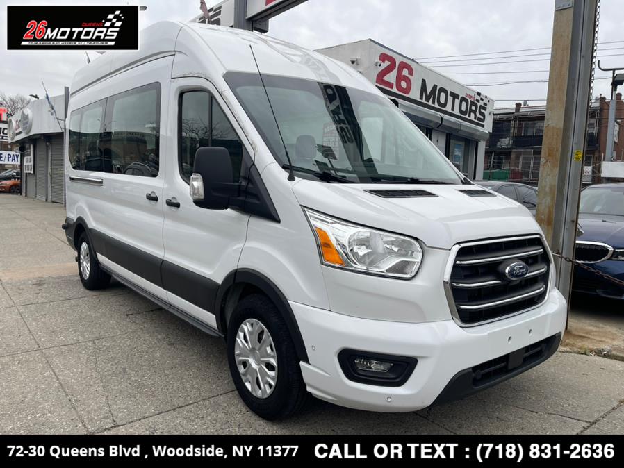 2020 Ford Transit Passenger Wagon T-350 148" High Roof XLT RWD, available for sale in Woodside, NY