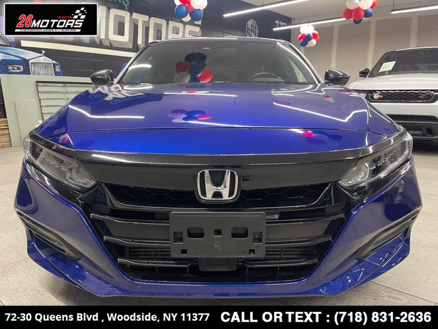 2018 Honda Accord Sedan Sport 1.5T CVT, available for sale in Woodside, New York | 26 Motors Queens. Woodside, New York 2018 Honda Accord Sedan Sport 1.5T CVT, available for sale in Woodside, New York | 26 Motors Queens. Woodside, New York