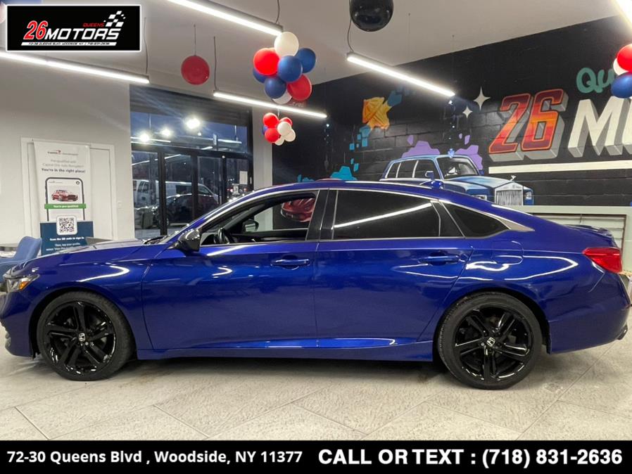 2018 Honda Accord Sedan Sport 1.5T CVT, available for sale in Woodside, New York | 26 Motors Queens. Woodside, New York 2018 Honda Accord Sedan Sport 1.5T CVT, available for sale in Woodside, New York | 26 Motors Queens. Woodside, New York
