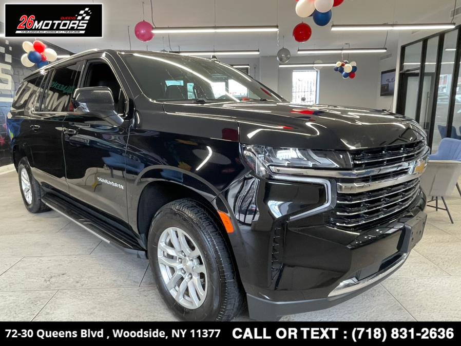 2021 Chevrolet Suburban 4WD 4dr LT, available for sale in Woodside, New York | 26 Motors Queens. Woodside, New York 2021 Chevrolet Suburban 4WD 4dr LT, available for sale in Woodside, New York | 26 Motors Queens. Woodside, New York