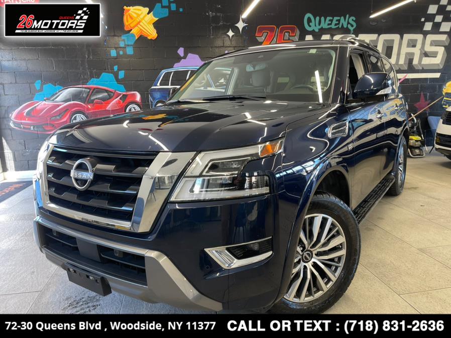 2021 Nissan Armada 4x4 SL, available for sale in Woodside, New York | 26 Motors Queens. Woodside, New York 2021 Nissan Armada 4x4 SL, available for sale in Woodside, New York | 26 Motors Queens. Woodside, New York