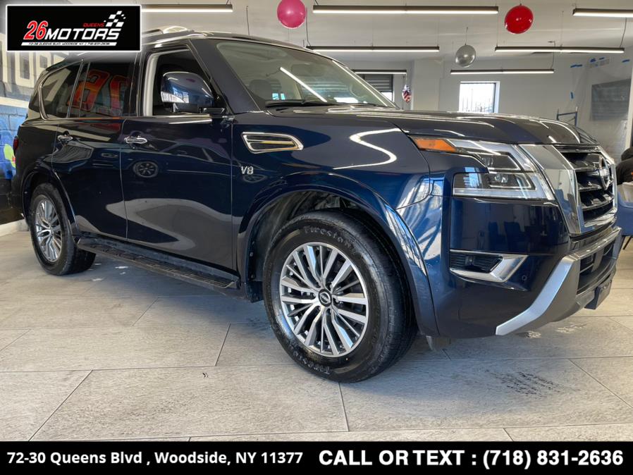 2021 Nissan Armada 4x4 SL, available for sale in Woodside, New York | 26 Motors Queens. Woodside, New York 2021 Nissan Armada 4x4 SL, available for sale in Woodside, New York | 26 Motors Queens. Woodside, New York