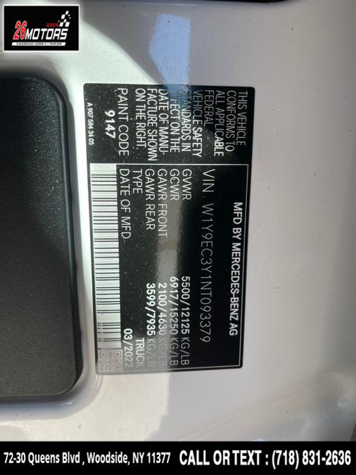2022 Mercedes-Benz Sprinter Cargo Van 4500 High Roof V6 170" RWD, available for sale in Woodside, New York | 26 Motors Queens. Woodside, New York 2022 Mercedes-Benz Sprinter Cargo Van 4500 High Roof V6 170" RWD, available for sale in Woodside, New York | 26 Motors Queens. Woodside, New York