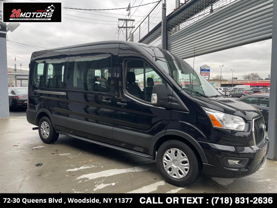 2021 Ford Transit Passenger Wagon T-350 148" Med Roof XLT RWD, available for sale in Woodside, New York | 26 Motors Queens. Woodside, New York 2021 Ford Transit Passenger Wagon T-350 148" Med Roof XLT RWD, available for sale in Woodside, New York | 26 Motors Queens. Woodside, New York