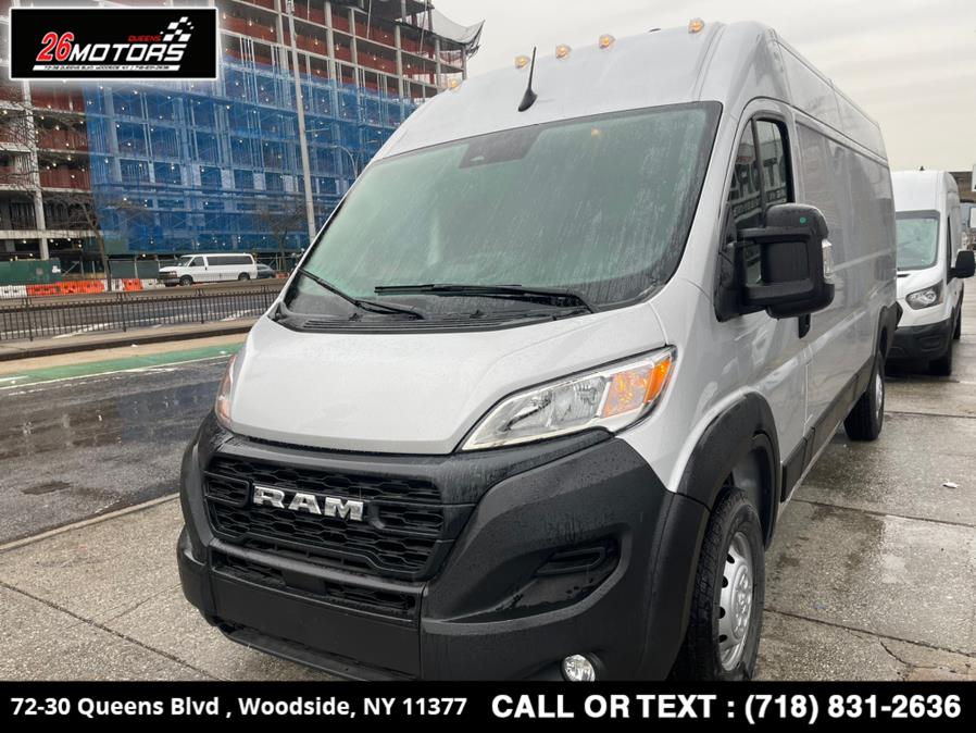 2023 Ram ProMaster Cargo Van 3500 High Roof 159" WB EXT, available for sale in Woodside, New York | 26 Motors Queens. Woodside, New York 2023 Ram ProMaster Cargo Van 3500 High Roof 159" WB EXT, available for sale in Woodside, New York | 26 Motors Queens. Woodside, New York