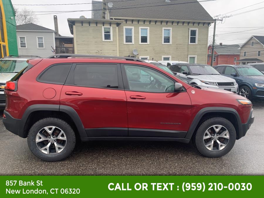 2015 Jeep Cherokee 4WD 4dr Trailhawk, available for sale in New London, Connecticut | McAvoy Inc dba Town Hill Auto. New London, Connecticut 2015 Jeep Cherokee 4WD 4dr Trailhawk, available for sale in New London, Connecticut | McAvoy Inc dba Town Hill Auto. New London, Connecticut