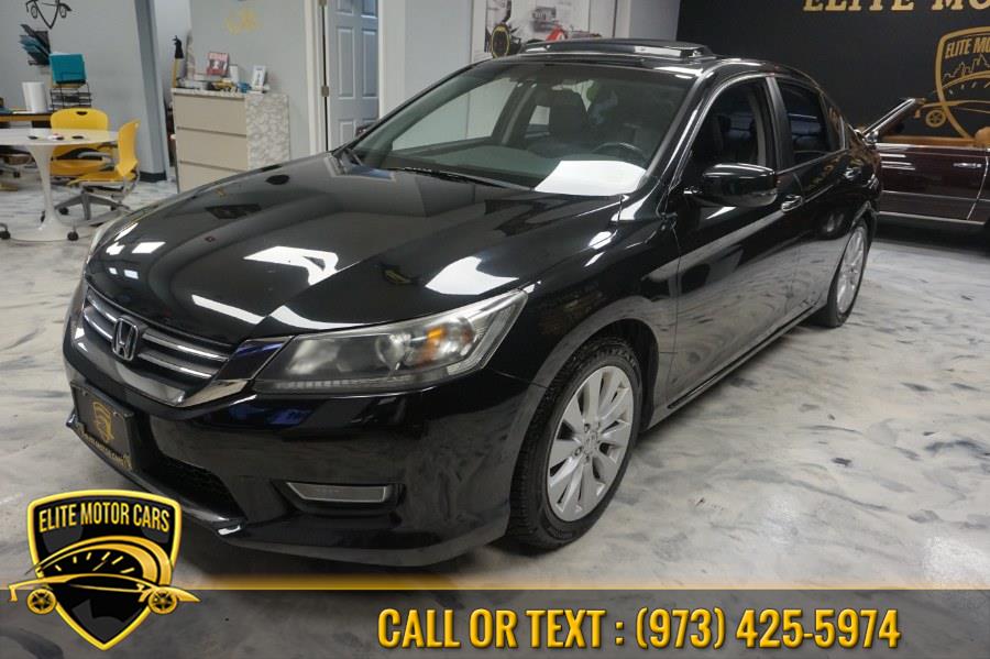 2013 Honda Accord Sdn 4dr I4 CVT EX-L w/Navi PZEV, available for sale in Newark, New Jersey | Elite Motor Cars. Newark, New Jersey 2013 Honda Accord Sdn 4dr I4 CVT EX-L w/Navi PZEV, available for sale in Newark, New Jersey | Elite Motor Cars. Newark, New Jersey