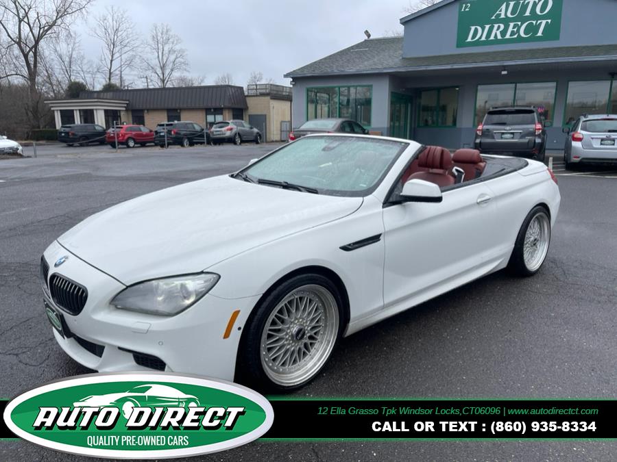 2013 BMW 6 Series 2dr Conv 650i xDrive, available for sale in Windsor Locks, Connecticut | Auto Direct LLC. Windsor Locks, Connecticut 2013 BMW 6 Series 2dr Conv 650i xDrive, available for sale in Windsor Locks, Connecticut | Auto Direct LLC. Windsor Locks, Connecticut