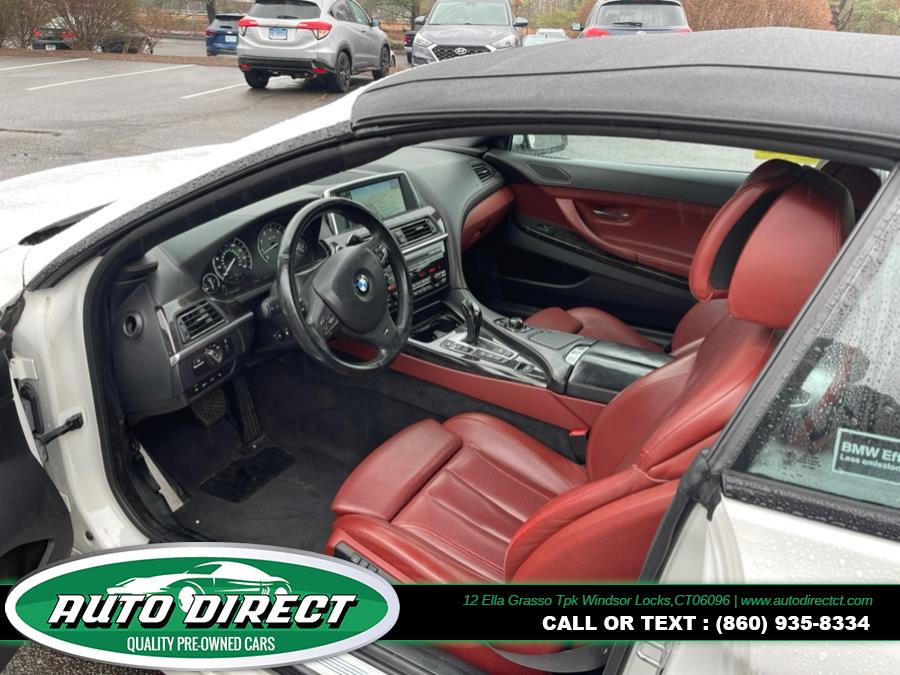 2013 BMW 6 Series 2dr Conv 650i xDrive, available for sale in Windsor Locks, Connecticut | Auto Direct LLC. Windsor Locks, Connecticut 2013 BMW 6 Series 2dr Conv 650i xDrive, available for sale in Windsor Locks, Connecticut | Auto Direct LLC. Windsor Locks, Connecticut