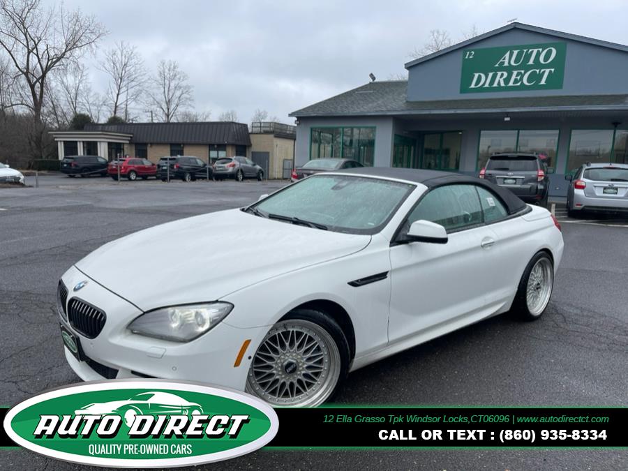 2013 BMW 6 Series 2dr Conv 650i xDrive, available for sale in Windsor Locks, Connecticut | Auto Direct LLC. Windsor Locks, Connecticut