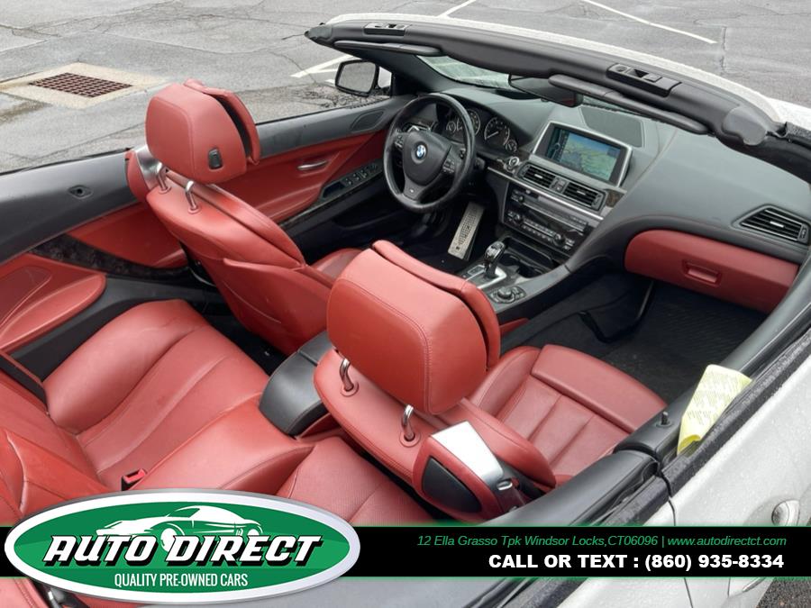 2013 BMW 6 Series 2dr Conv 650i xDrive, available for sale in Windsor Locks, Connecticut | Auto Direct LLC. Windsor Locks, Connecticut 2013 BMW 6 Series 2dr Conv 650i xDrive, available for sale in Windsor Locks, Connecticut | Auto Direct LLC. Windsor Locks, Connecticut
