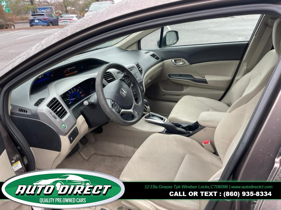 2012 Honda Civic Sdn 4dr Auto LX, available for sale in Windsor Locks, Connecticut | Auto Direct LLC. Windsor Locks, Connecticut 2012 Honda Civic Sdn 4dr Auto LX, available for sale in Windsor Locks, Connecticut | Auto Direct LLC. Windsor Locks, Connecticut