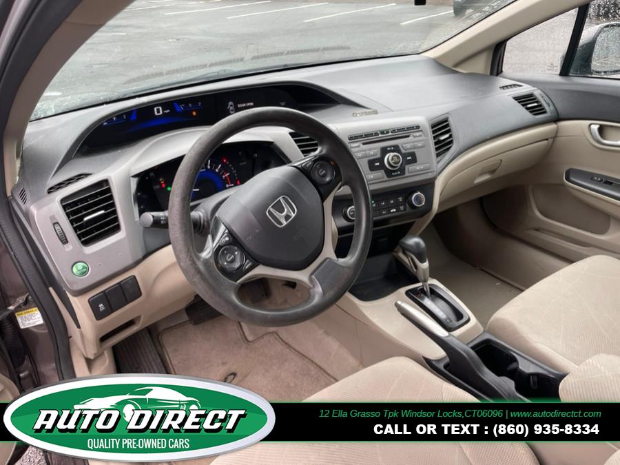 2012 Honda Civic Sdn 4dr Auto LX, available for sale in Windsor Locks, Connecticut | Auto Direct LLC. Windsor Locks, Connecticut 2012 Honda Civic Sdn 4dr Auto LX, available for sale in Windsor Locks, Connecticut | Auto Direct LLC. Windsor Locks, Connecticut