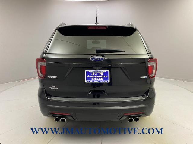 2019 Ford Explorer Sport 4WD, available for sale in Naugatuck, Connecticut | J&M Automotive Sls&Svc LLC. Naugatuck, Connecticut 2019 Ford Explorer Sport 4WD, available for sale in Naugatuck, Connecticut | J&M Automotive Sls&Svc LLC. Naugatuck, Connecticut