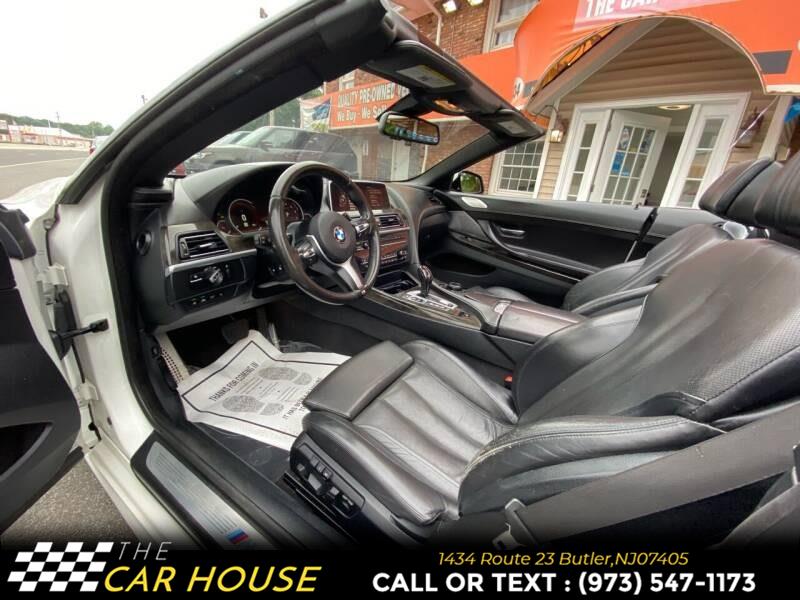 2016 BMW 6 Series 2dr Conv 650i xDrive AWD, available for sale in Butler, New Jersey | The Car House. Butler, New Jersey 2016 BMW 6 Series 2dr Conv 650i xDrive AWD, available for sale in Butler, New Jersey | The Car House. Butler, New Jersey