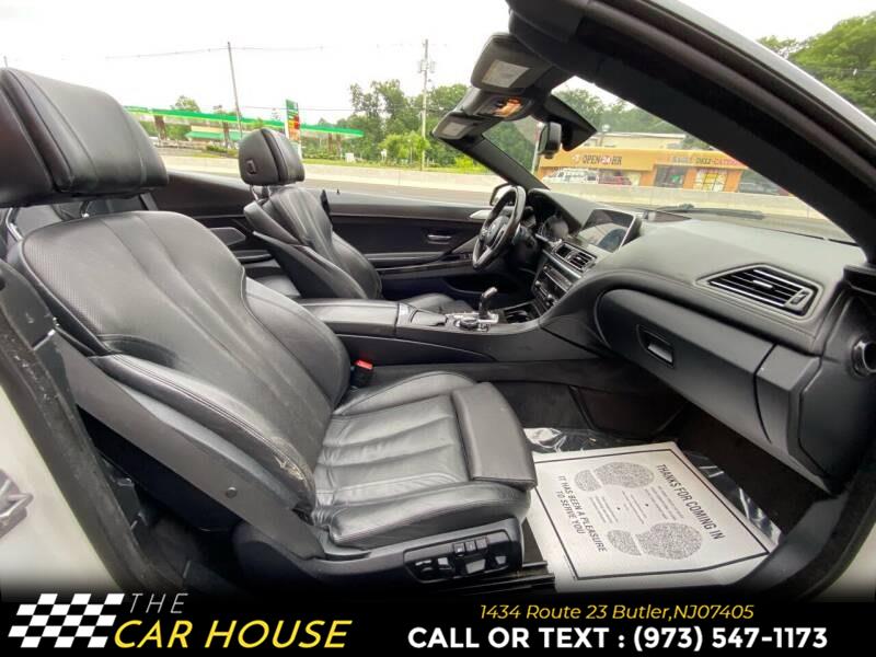 2016 BMW 6 Series 2dr Conv 650i xDrive AWD, available for sale in Butler, New Jersey | The Car House. Butler, New Jersey 2016 BMW 6 Series 2dr Conv 650i xDrive AWD, available for sale in Butler, New Jersey | The Car House. Butler, New Jersey