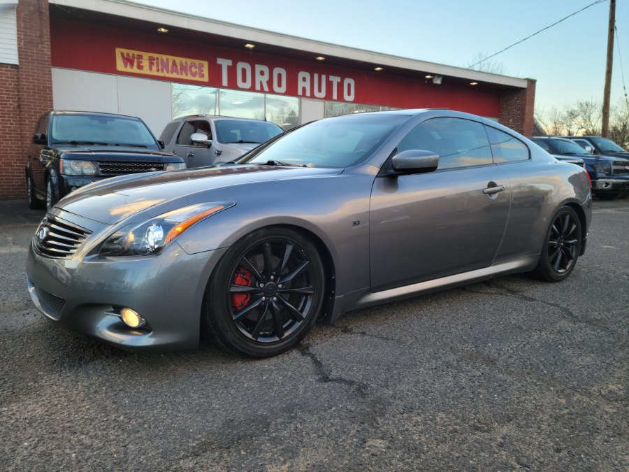 2013 Infiniti G37 Coupe 2dr x AWD, available for sale in East Windsor, Connecticut | Toro Auto. East Windsor, Connecticut