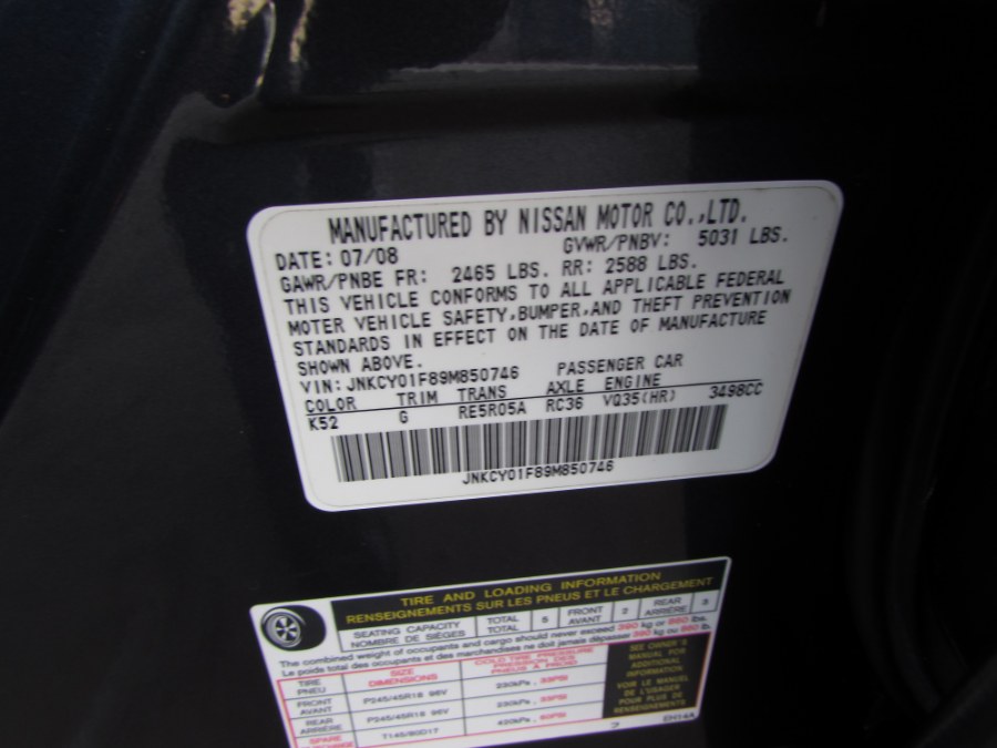 2009 Infiniti M35 4dr Sdn AWD, available for sale in Orlando, Florida | VIP Auto Enterprise, Inc. Orlando, Florida 2009 Infiniti M35 4dr Sdn AWD, available for sale in Orlando, Florida | VIP Auto Enterprise, Inc. Orlando, Florida