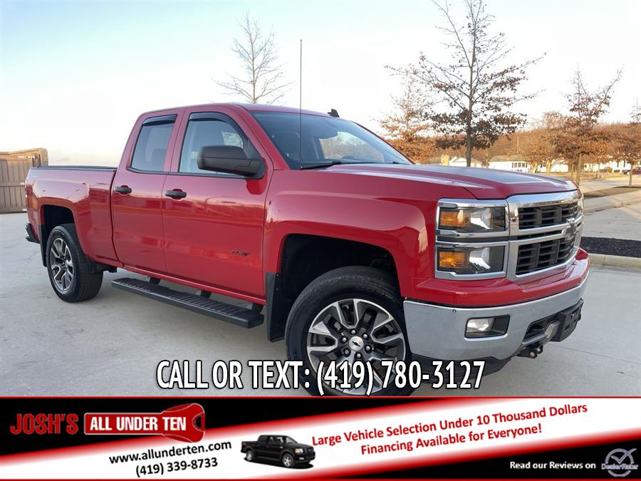 2014 Chevrolet Silverado 1500 4WD Double Cab 143.5" LT w/1LT, available for sale in Elida, Ohio | Josh's All Under Ten LLC. Elida, Ohio