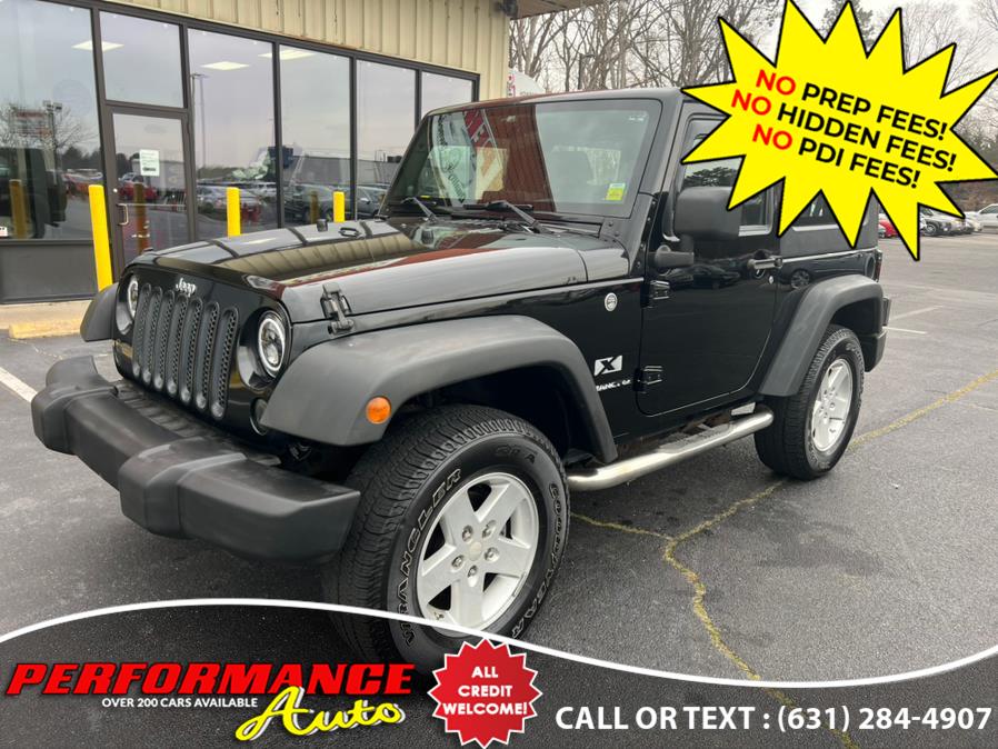 2008 Jeep Wrangler 4WD 2dr X, available for sale in Bohemia, New York | Performance Auto Inc. Bohemia, New York 2008 Jeep Wrangler 4WD 2dr X, available for sale in Bohemia, New York | Performance Auto Inc. Bohemia, New York
