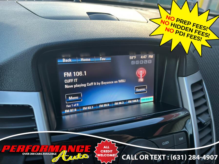 2014 Chevrolet Cruze 4dr Sdn Auto 1LT, available for sale in Bohemia, New York | Performance Auto Inc. Bohemia, New York 2014 Chevrolet Cruze 4dr Sdn Auto 1LT, available for sale in Bohemia, New York | Performance Auto Inc. Bohemia, New York