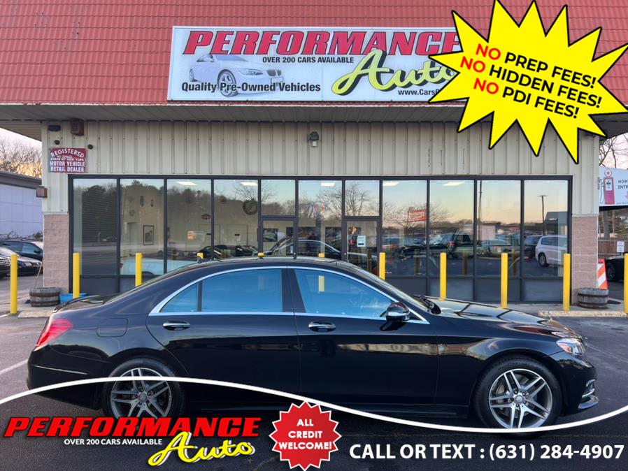 2016 Mercedes-Benz S-Class 4dr Sdn S 550 4MATIC, available for sale in Bohemia, New York | Performance Auto Inc. Bohemia, New York 2016 Mercedes-Benz S-Class 4dr Sdn S 550 4MATIC, available for sale in Bohemia, New York | Performance Auto Inc. Bohemia, New York