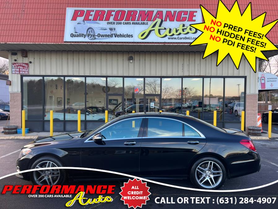 2016 Mercedes-Benz S-Class 4dr Sdn S 550 4MATIC, available for sale in Bohemia, New York | Performance Auto Inc. Bohemia, New York 2016 Mercedes-Benz S-Class 4dr Sdn S 550 4MATIC, available for sale in Bohemia, New York | Performance Auto Inc. Bohemia, New York