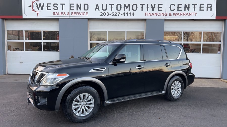 2017 Nissan Armada 4x4 SV, available for sale in Waterbury, Connecticut | West End Automotive Center. Waterbury, Connecticut 2017 Nissan Armada 4x4 SV, available for sale in Waterbury, Connecticut | West End Automotive Center. Waterbury, Connecticut