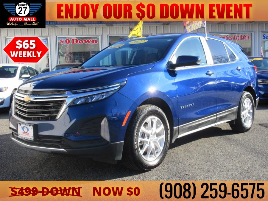 2022 Chevrolet Equinox FWD 4dr LT w/1LT, available for sale in Linden, New Jersey | Route 27 Auto Mall. Linden, New Jersey