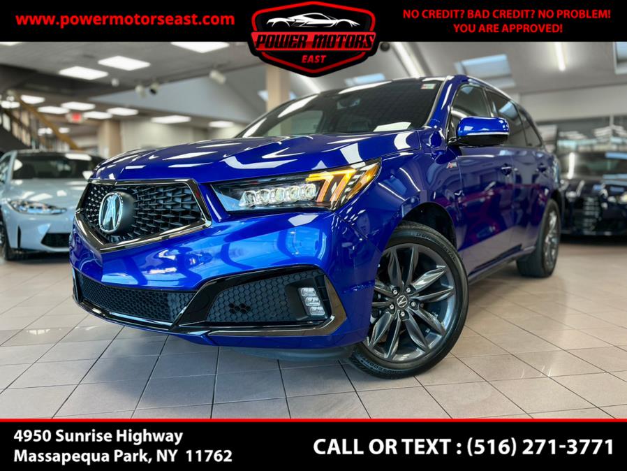 2019 Acura MDX SH-AWD w/Technology/A-Spec Pkg, available for sale in Massapequa Park, New York | Power Motors East. Massapequa Park, New York