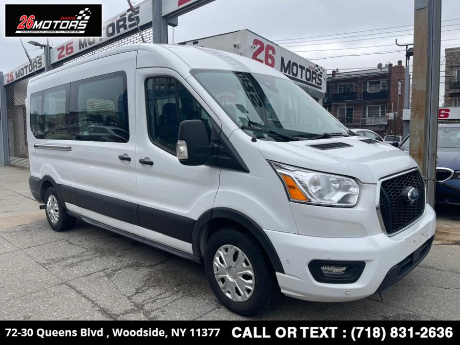 2021 Ford Transit Passenger Wagon T-350 148" Med Roof XLT RWD, available for sale in Woodside, New York | 26 Motors Queens. Woodside, New York 2021 Ford Transit Passenger Wagon T-350 148" Med Roof XLT RWD, available for sale in Woodside, New York | 26 Motors Queens. Woodside, New York