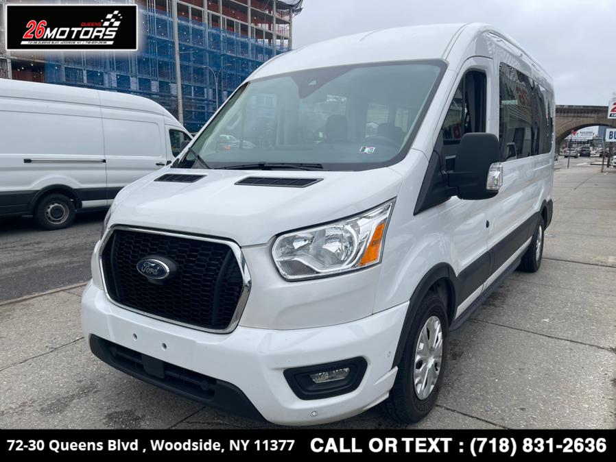 2021 Ford Transit Passenger Wagon T-350 148" Med Roof XLT RWD, available for sale in Woodside, New York | 26 Motors Queens. Woodside, New York 2021 Ford Transit Passenger Wagon T-350 148" Med Roof XLT RWD, available for sale in Woodside, New York | 26 Motors Queens. Woodside, New York