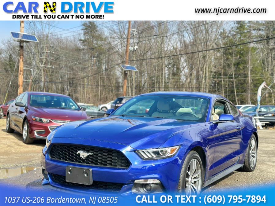 2015 Ford Mustang EcoBoost Premium Coupe, available for sale in Burlington, New Jersey | Car N Drive. Burlington, New Jersey