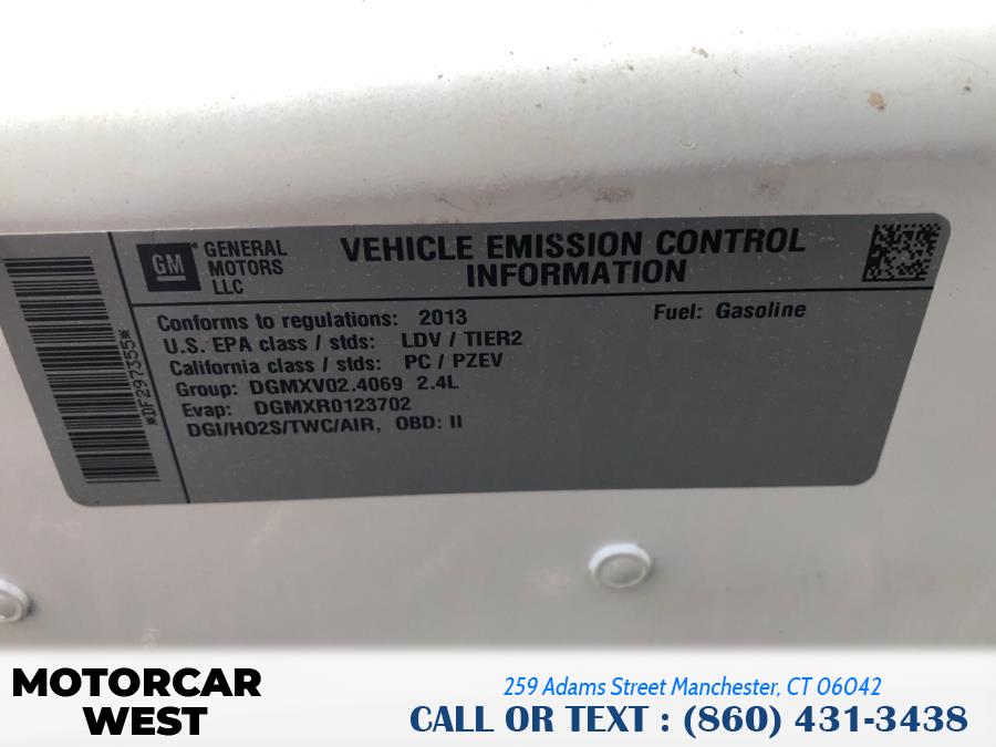 2013 Chevrolet Malibu 4dr Sdn ECO w/1SA, available for sale in Manchester, Connecticut | Motorcar West. Manchester, Connecticut 2013 Chevrolet Malibu 4dr Sdn ECO w/1SA, available for sale in Manchester, Connecticut | Motorcar West. Manchester, Connecticut