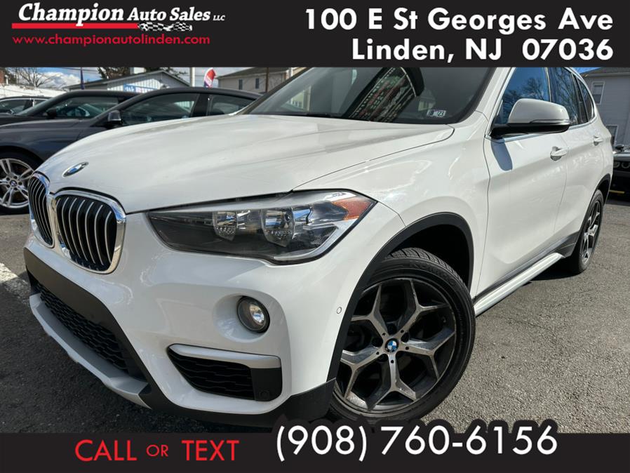 2018 BMW X1 xDrive28i Sports Activity Vehicle, available for sale in Linden, New Jersey | Champion Auto Sales. Linden, New Jersey