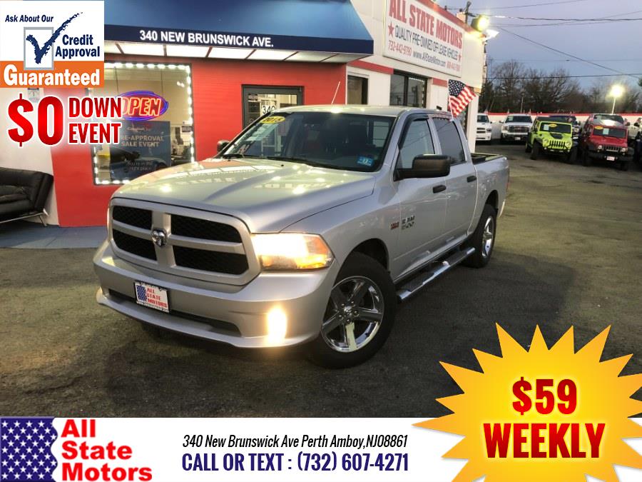 2015 Ram 1500 4WD Crew Cab 140.5" Express, available for sale in Perth Amboy, New Jersey | All State Motor Inc. Perth Amboy, New Jersey 2015 Ram 1500 4WD Crew Cab 140.5" Express, available for sale in Perth Amboy, New Jersey | All State Motor Inc. Perth Amboy, New Jersey