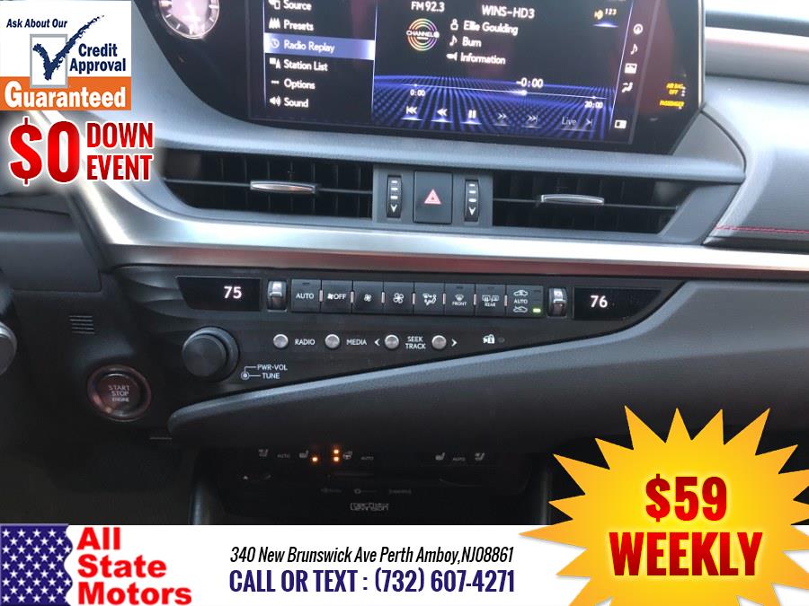 2019 Lexus ES ES 350 F SPORT FWD, available for sale in Perth Amboy, New Jersey | All State Motor Inc. Perth Amboy, New Jersey 2019 Lexus ES ES 350 F SPORT FWD, available for sale in Perth Amboy, New Jersey | All State Motor Inc. Perth Amboy, New Jersey
