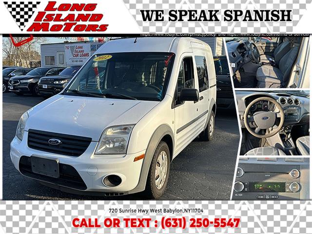 2012 Ford Transit Connect 114.6" XLT w/side & rear door privacy glass, available for sale in West Babylon, New York | Long Island Motors. West Babylon, New York